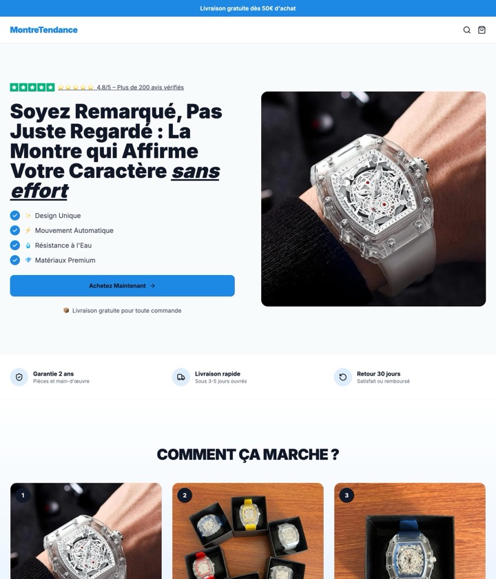 Boutique MontreTendance