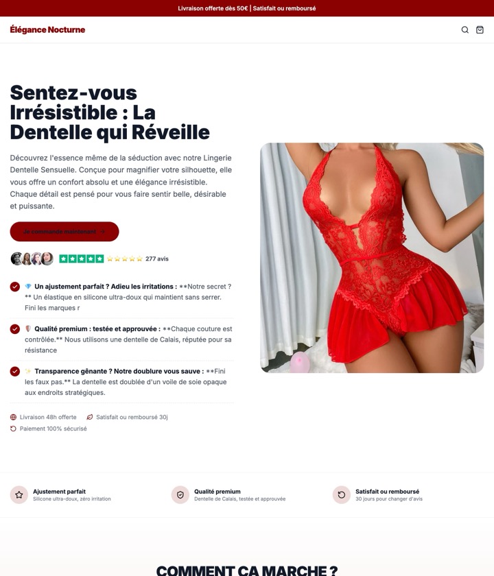 Boutique Élégance Nocturne